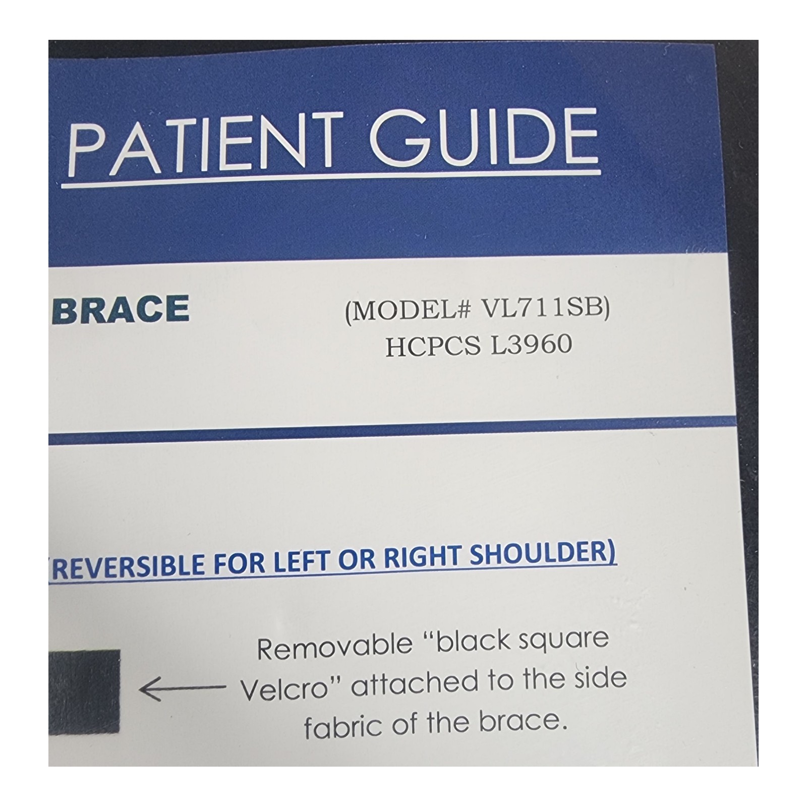 Vertaloc VL711SB Shoulder Abduction Brace L3960 SEWHO Airplane Orthosis New