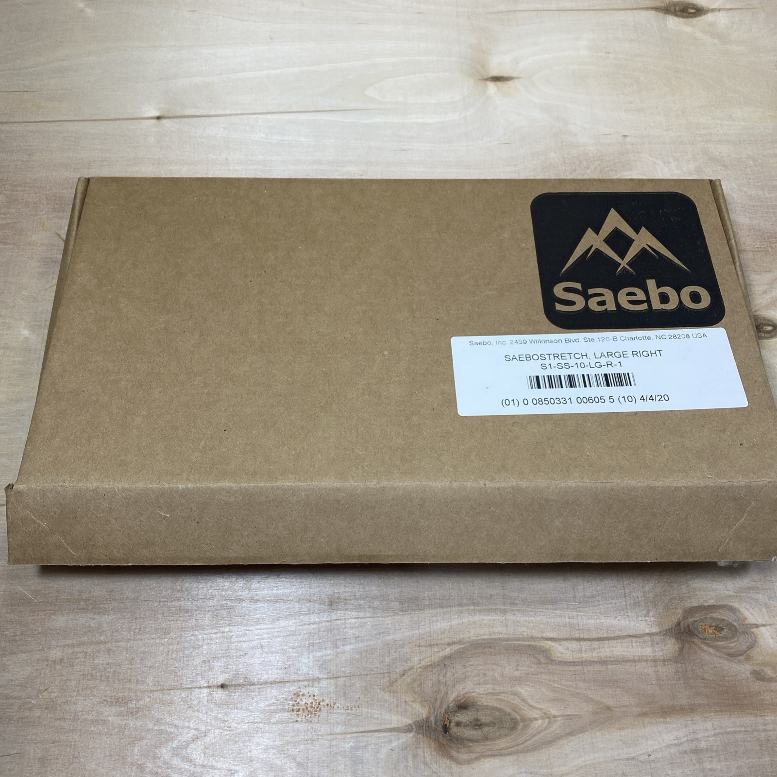 Saebo Stretch Dynamic Resting Hand Splint Stabilizer RIGHT LARGE