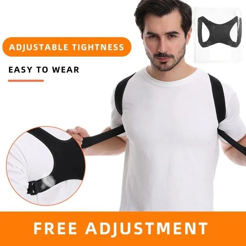 Adjustable Posture Corrector Back Shoulder Support Correct Brace Belt Men Women