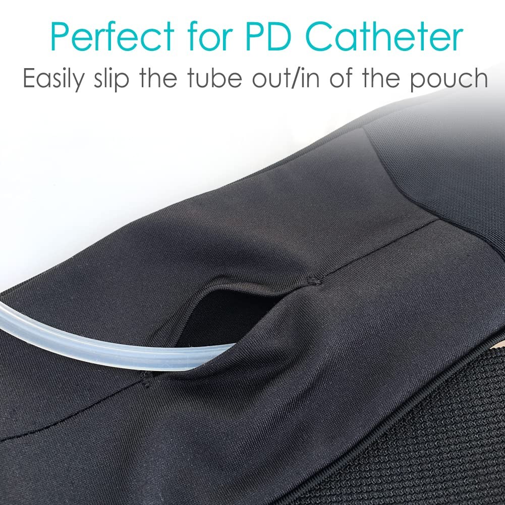 Breathable Peritoneal Dialysis Belt with Mesh Pouch PD Catheter Transfer Set …
