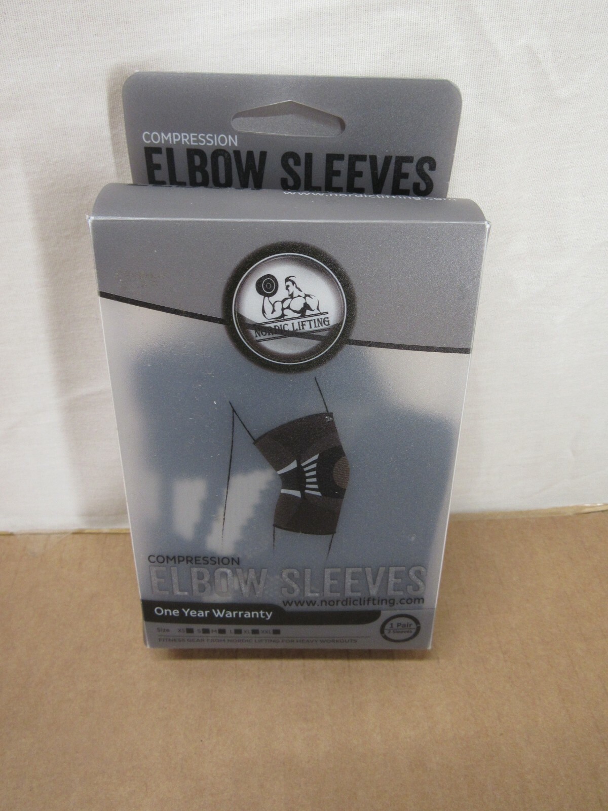 Elbow Compression Sleeve Support for Tendonitis Prevention & Recovery SM OPEN