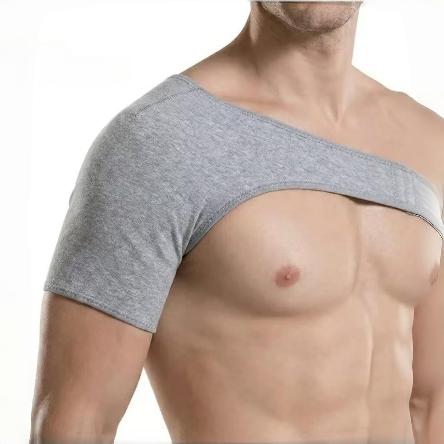 Premium Bamboo Shoulder Brace (Universal Fit Left/Right) , Work & Sports
