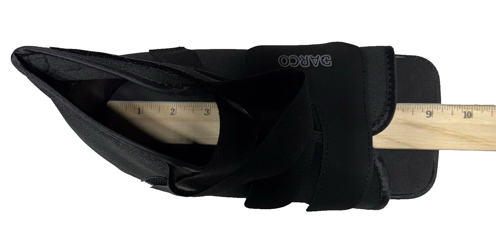 Darco SlimLine Cast Boot Size Small Black SLQ1B Open Square Toe