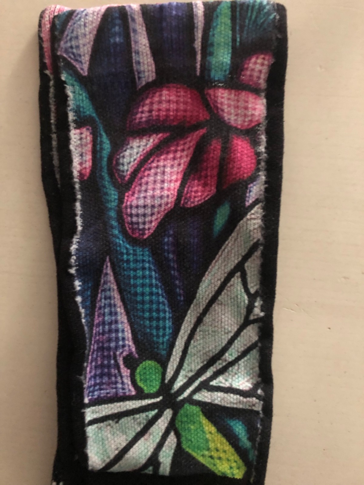 crazy compression brand womens standard sleeves pair of black pink floral VGUC