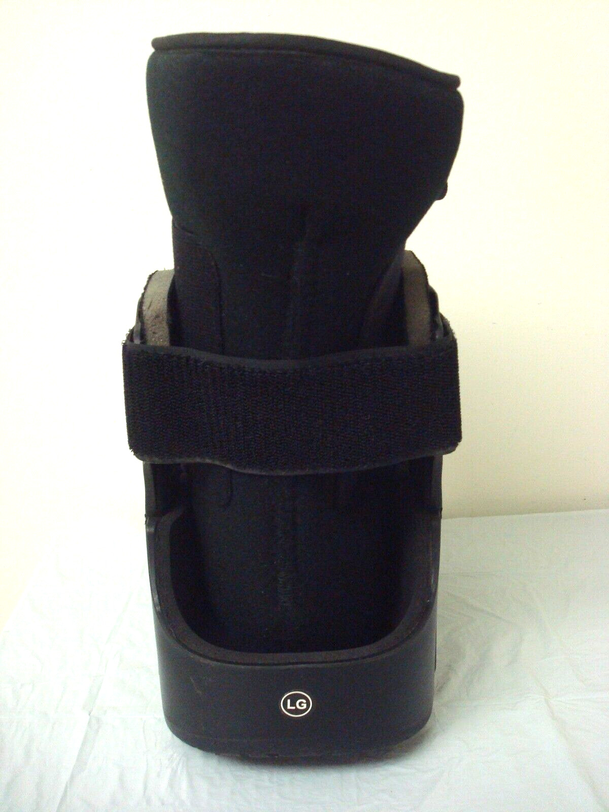 Orthopedic Walking boot Cast Boot Black Soft Shoe Air Pump Fit Landmark Foot LG