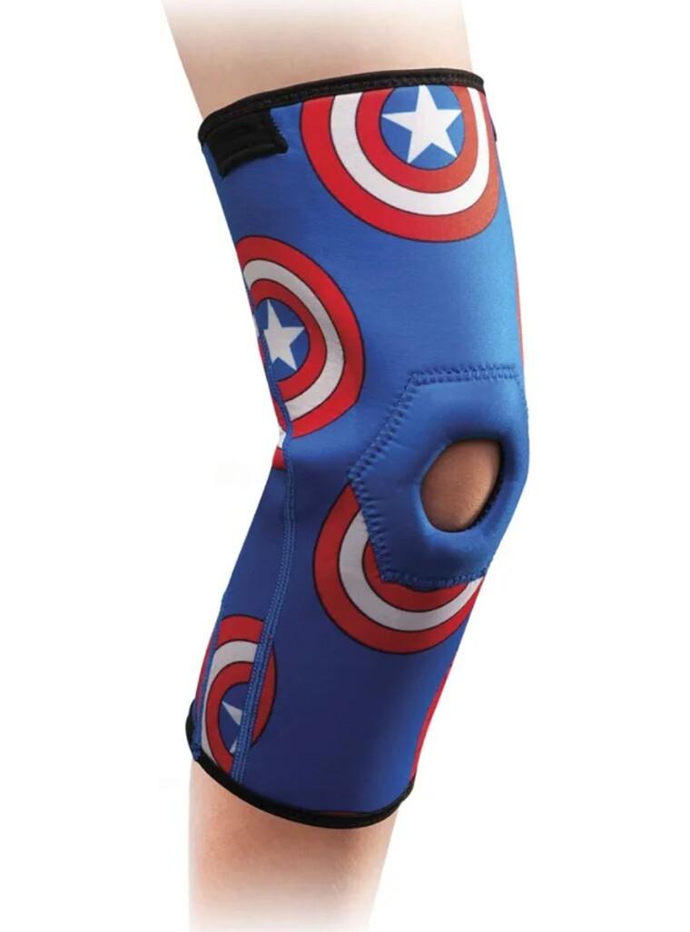 DonJoy Advantage Kids Patella Knee Sleeve Featuring Marvel – Captain America X-S