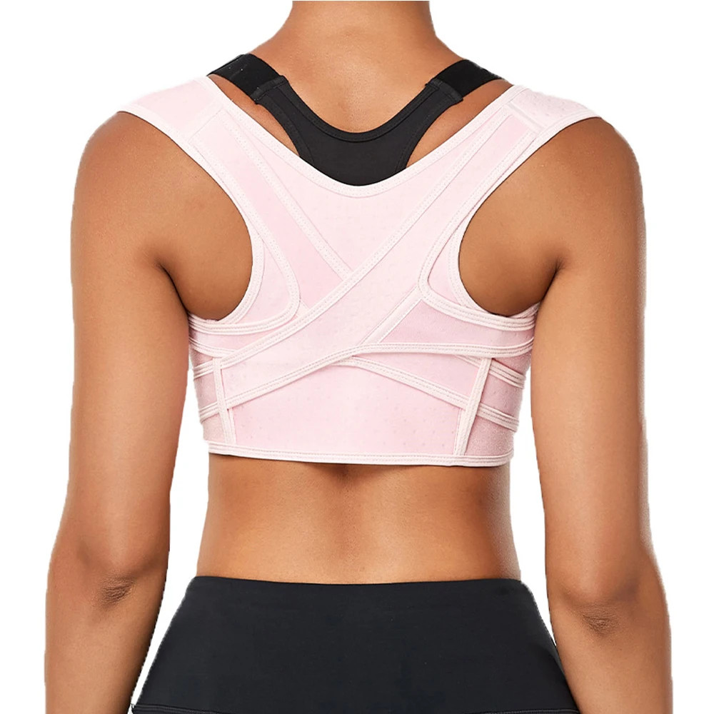 Posture Corrector Adjustable Upper Back Brace Breathable Back Support
