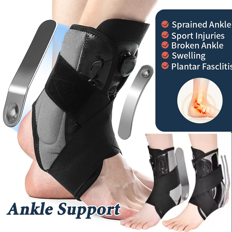 Ankle Brace Splint Orthotics Fracture Sprain Injury Recovery Support Stabilizer