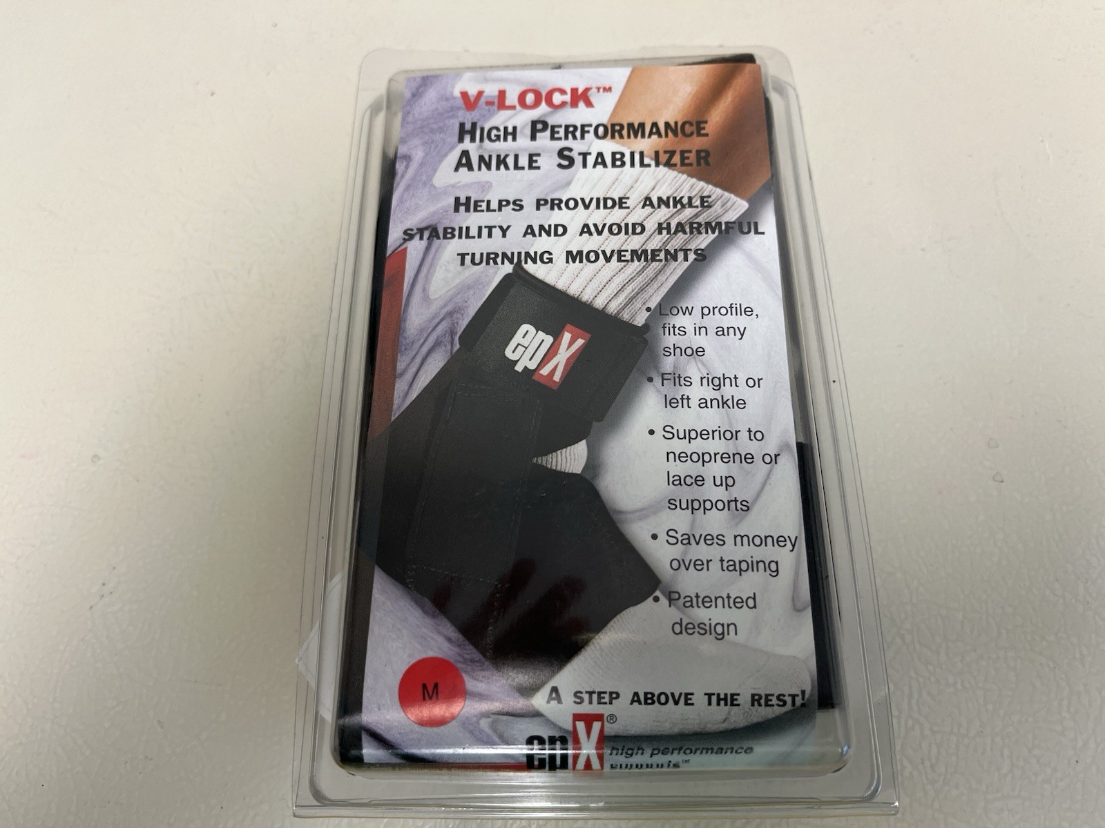 V-Lock High-Performance Ankle Stabilizer Size Medium ￼5/25/25 C