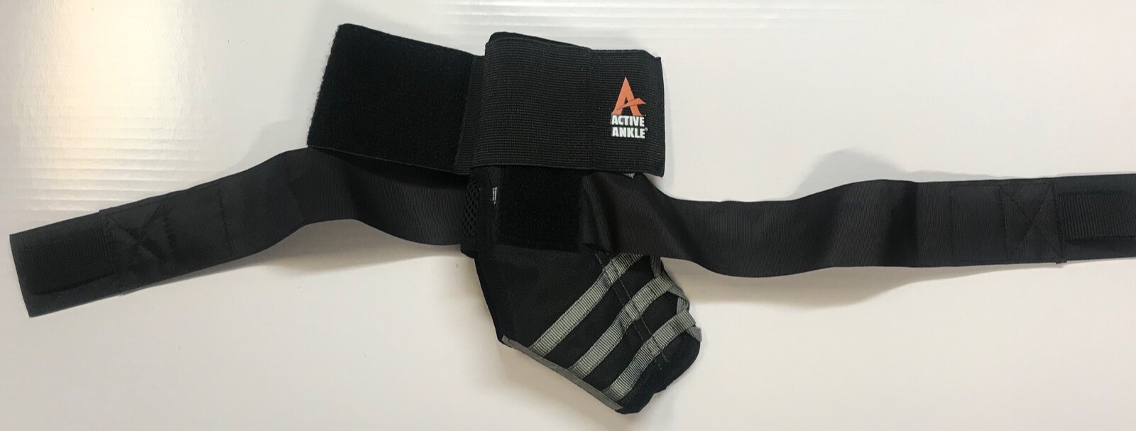 New Active Ankle Excel Ankle Brace, Size Adult M, Black, Fits Either Ankle