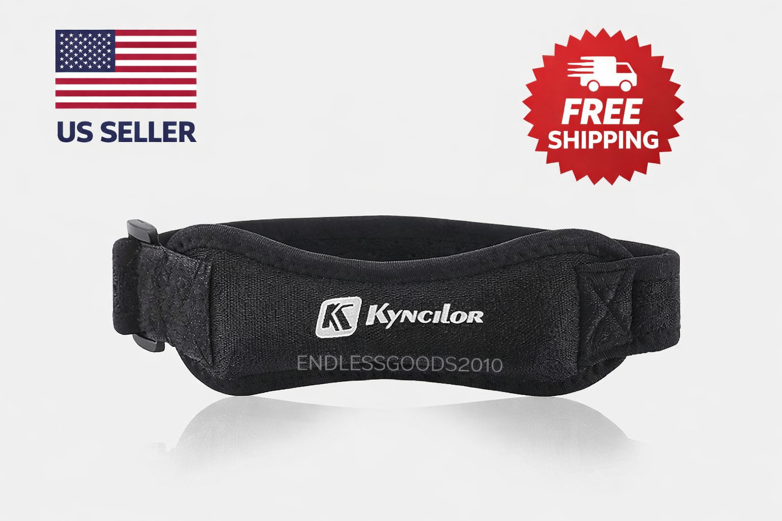 Knee Support Strap Patella Brace Adjustable Compression Band Sports Running Gym
