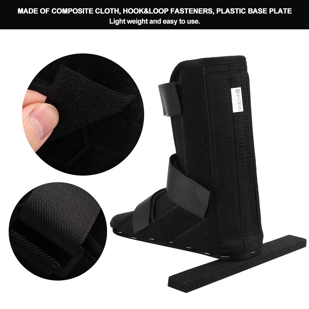 1 Professional Foot Fracture Boot Lightweight Ankle Support Boot For Recove LYIG