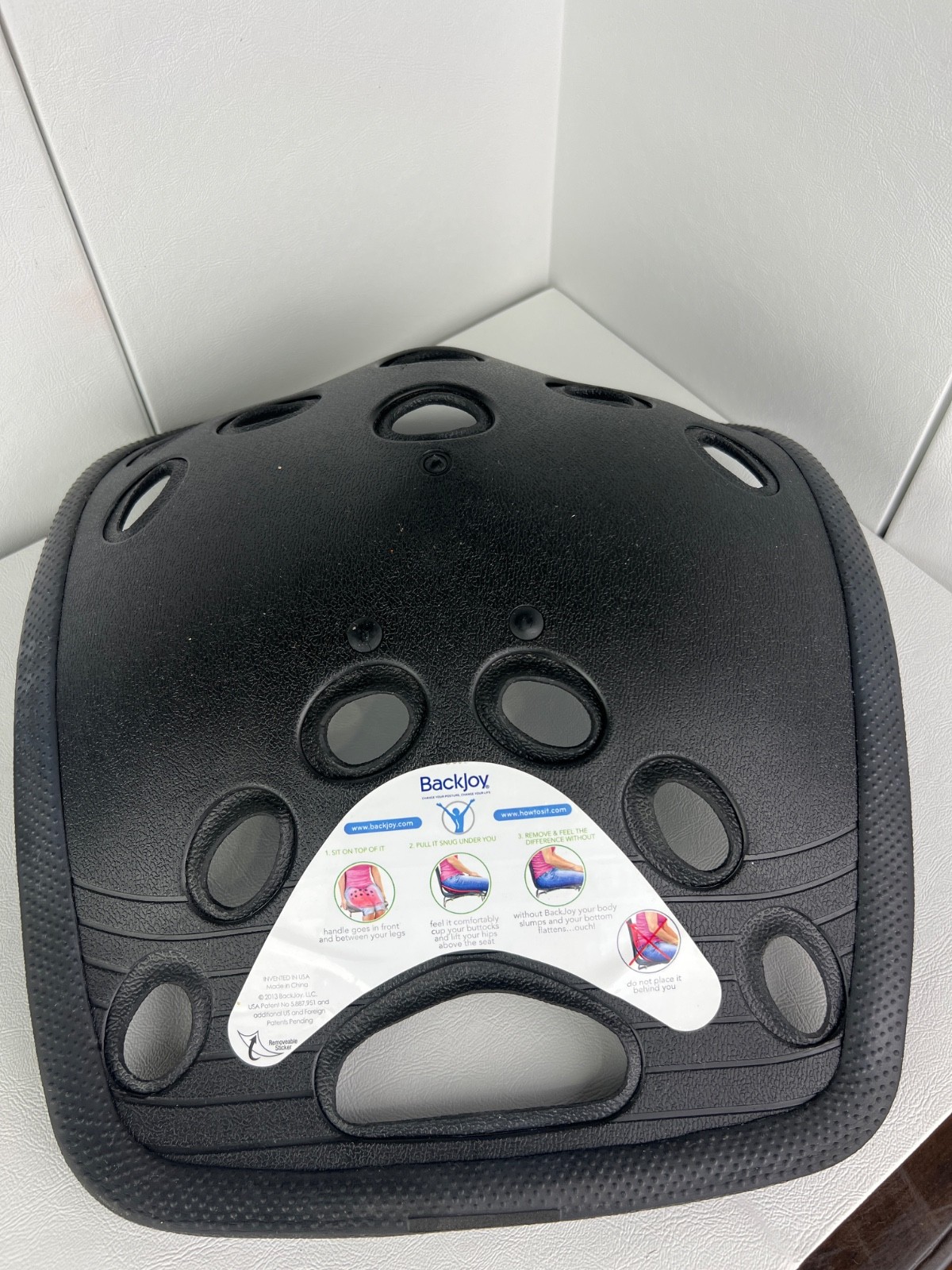 BackJoy Posture Mini Sitsmart Core Traction Posture Seat for Lower Back Pain