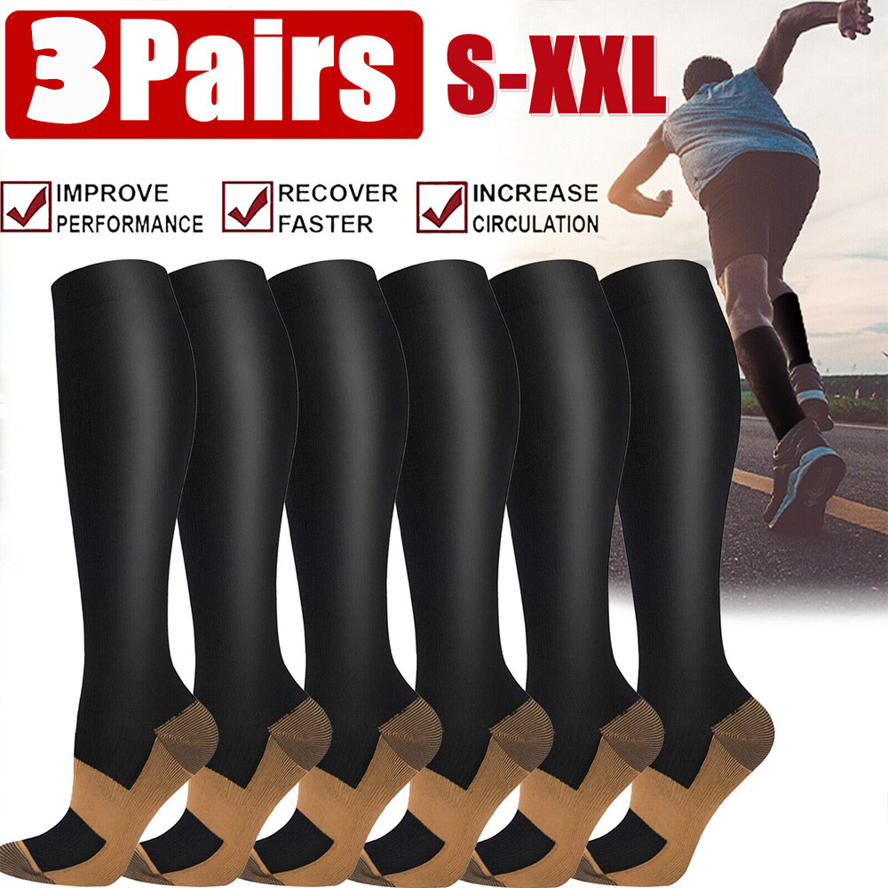 Compression Socks 30-40 mmHg Nursing Relief Medical Stockings Varicose Prevent