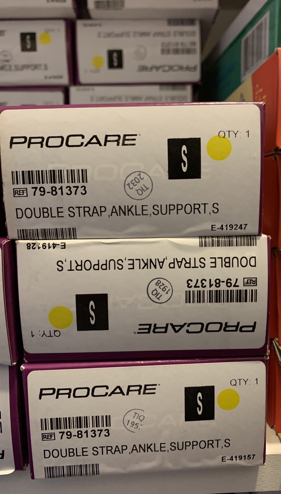 Procare Double Strap Ankle Support Small 79-81473