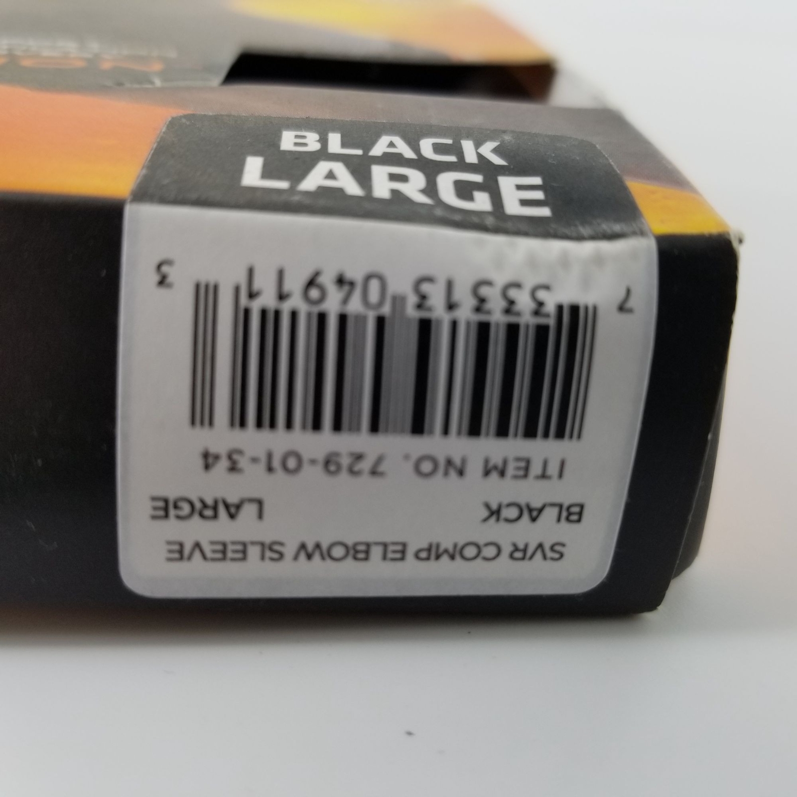 Shock Dr Elbow SVR Support Compression Sleeve L 10.25″ – 11.25″ Black Swiss NEW