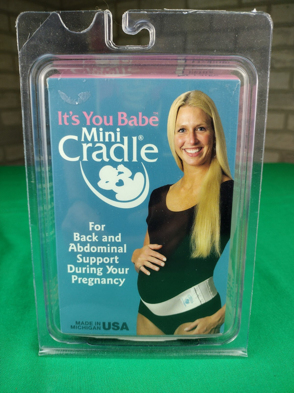 IT’S YOU BABE MINI CRADLE BACK & ABDOMINAL PREGNANCY SUPPORT SIZE L LARGE NEW