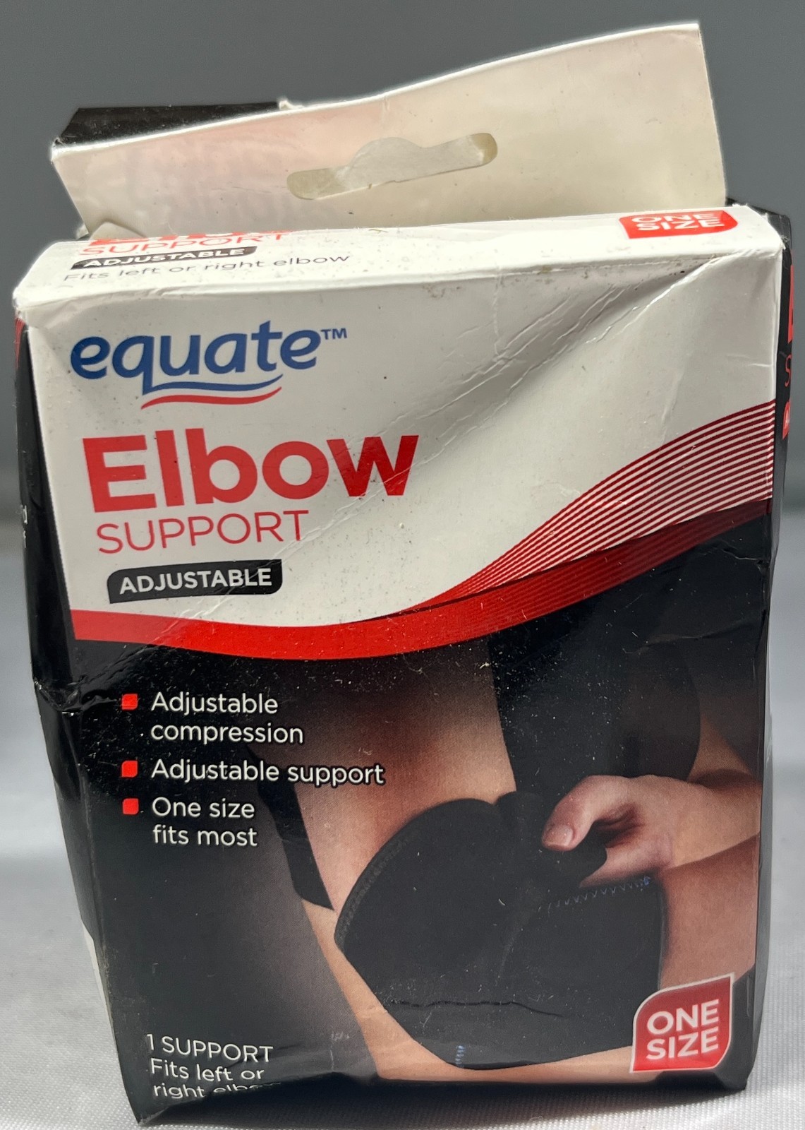Equate Elbow Support Adjustable, 1 Support (DAMAGED BOX)
