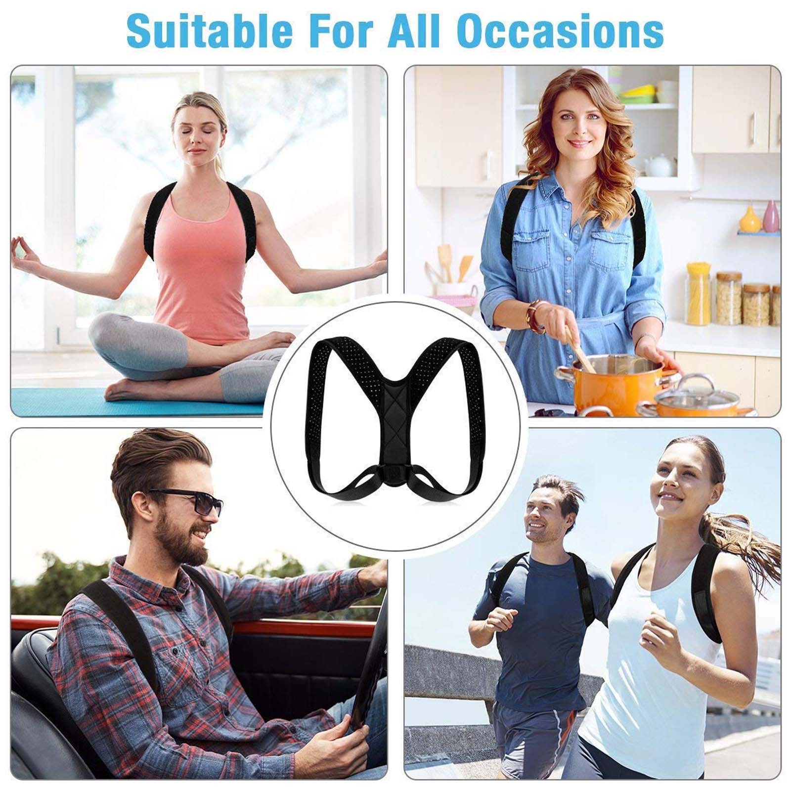 Posture Corrector Back Brace – Treating Forward Head Tilt Discomfort in the Neck