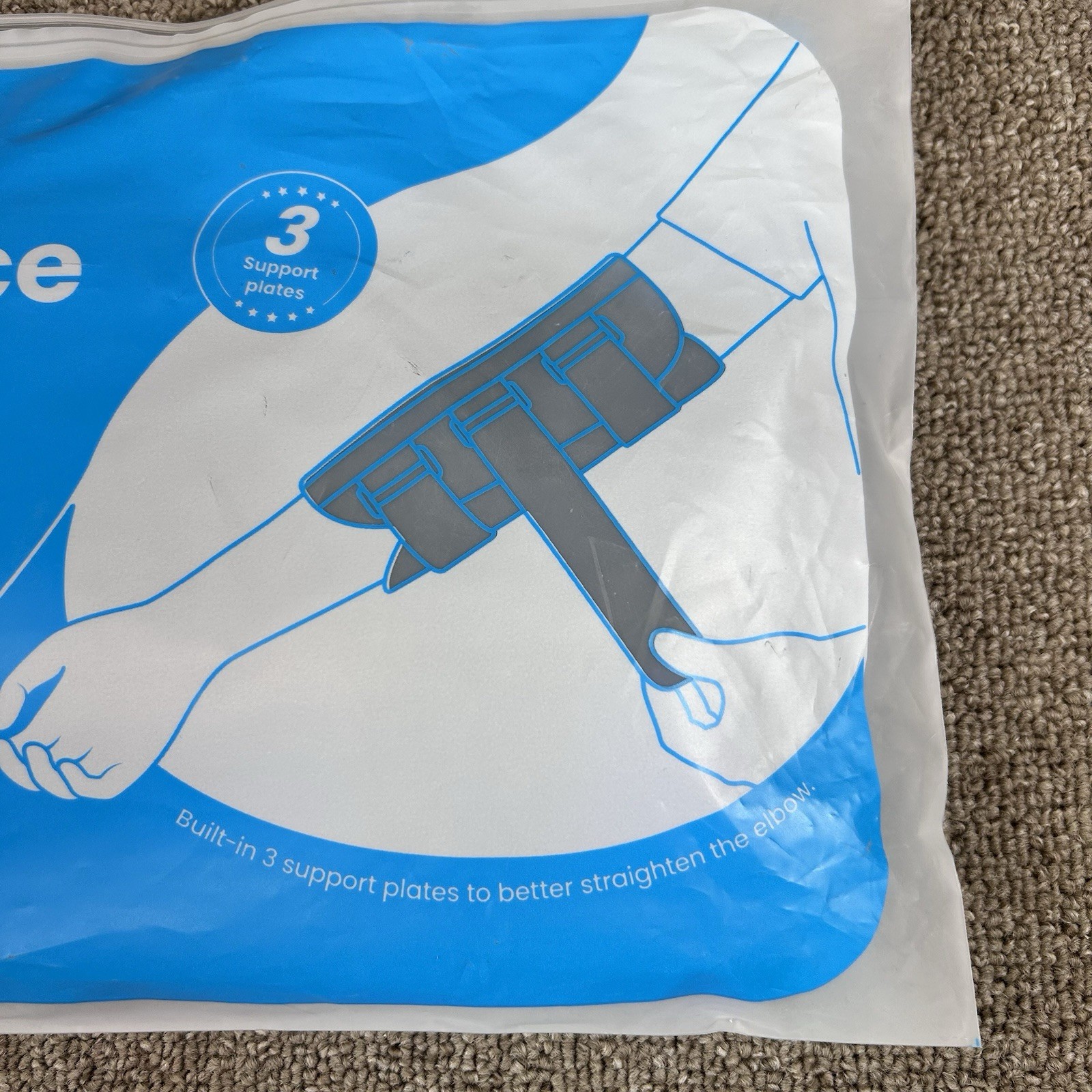 Sylong Elbow Brace Night Splint Support for Cubital Tunnel Syndrome