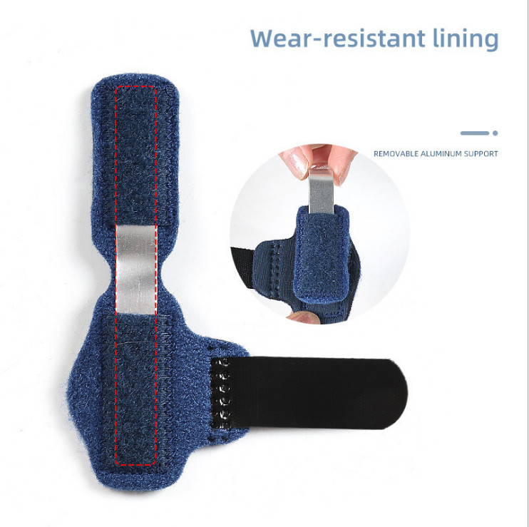 Premium Quality Compression Finger Splints with Flexible Built-in Aluminium Supp