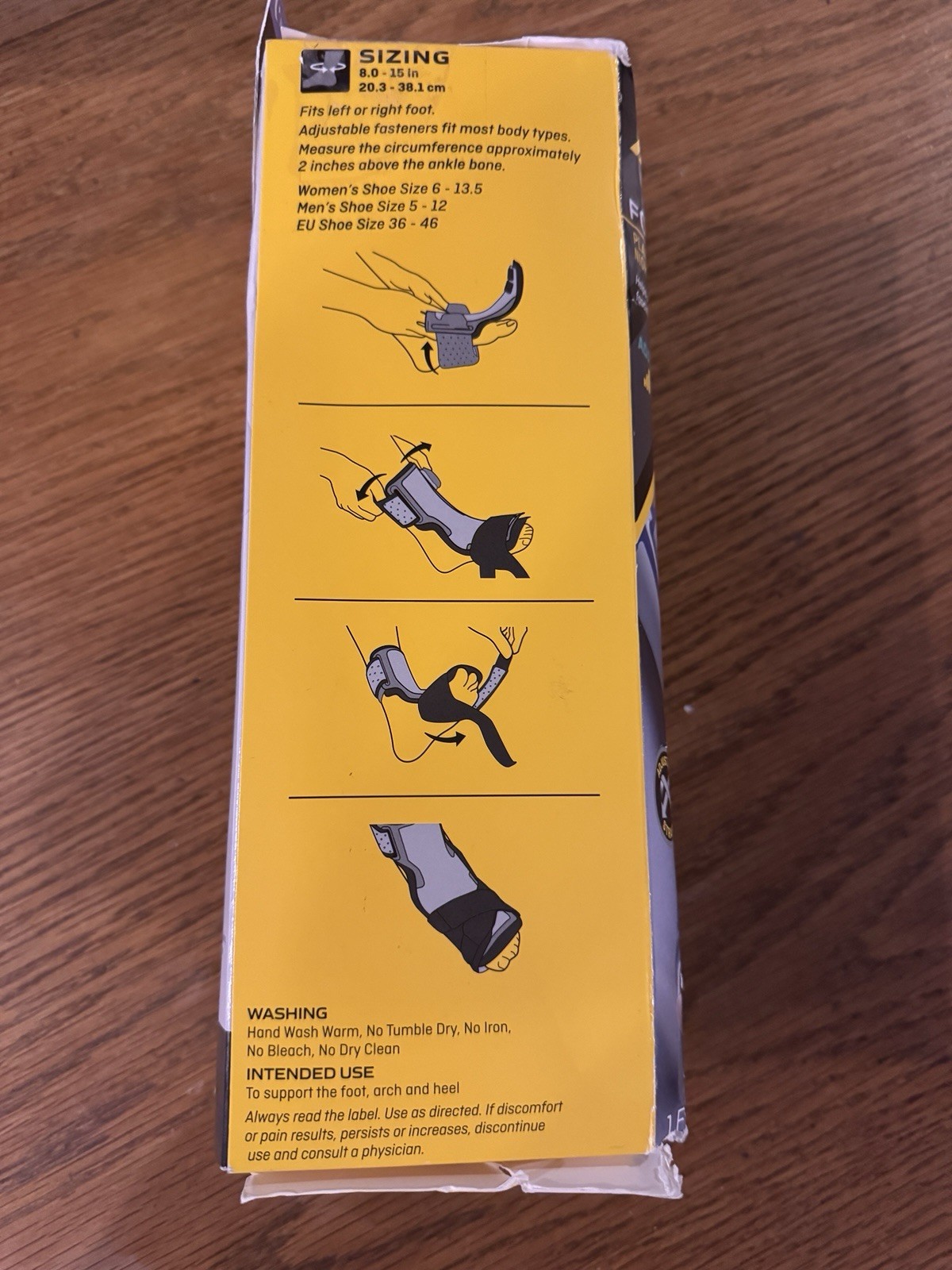 3M Futuro Foot Plantar Fasciitis Night Adjustable 48507 Firm Support BOX DAMAGE