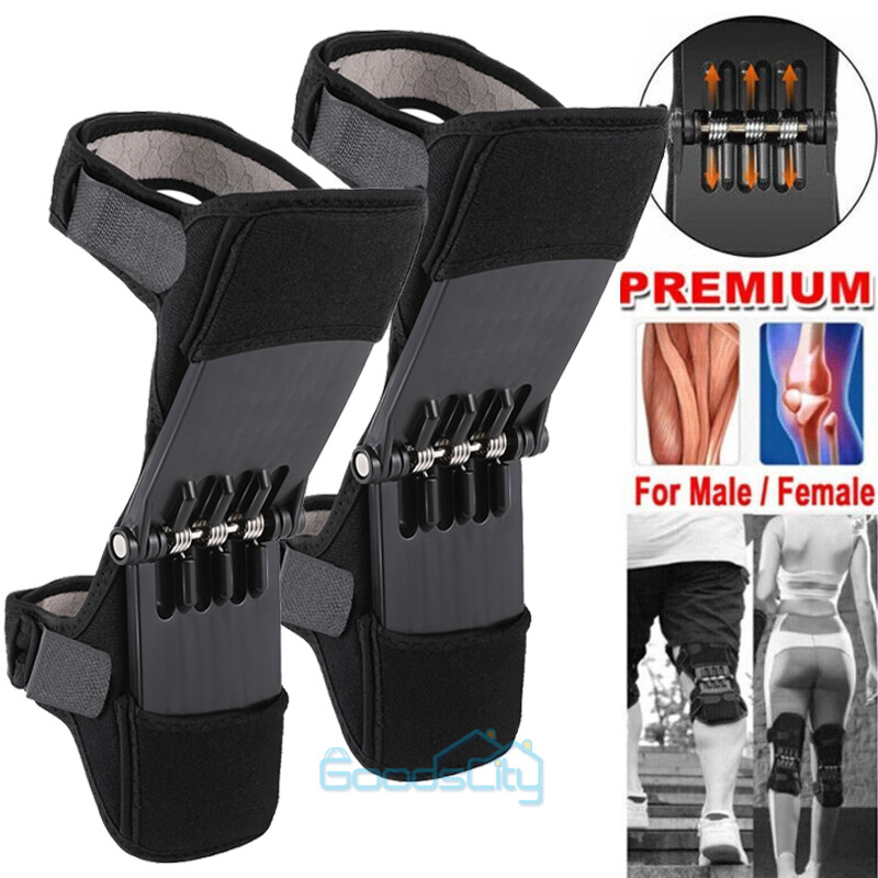 2Pack Knee Support Pad Joint Brace Stabilizer Rebound Spring Force Kit