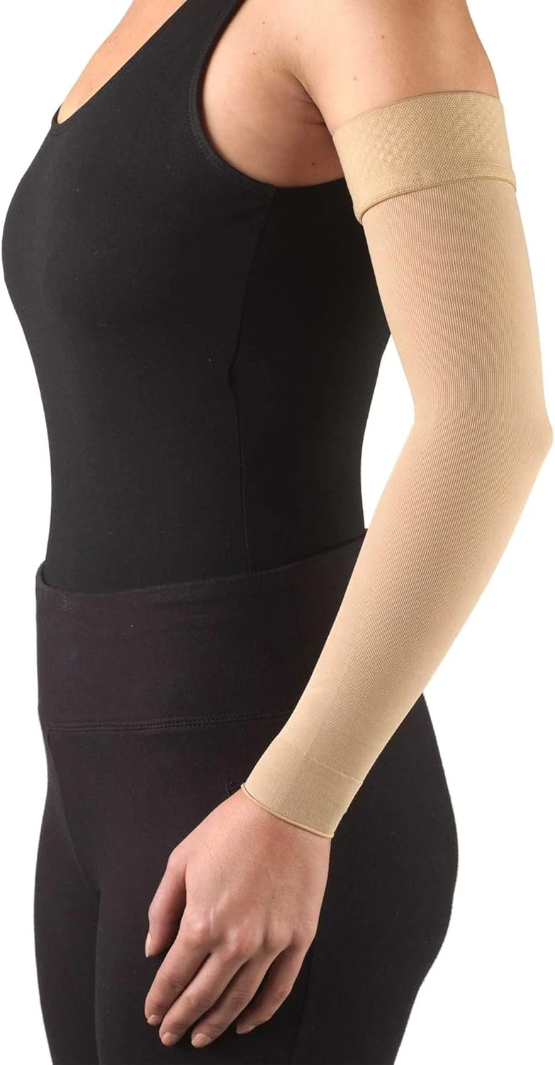 Truform Lymphedema Compression Arm Sleeve, 20-30 mmHg Post Mastectomy Support, D