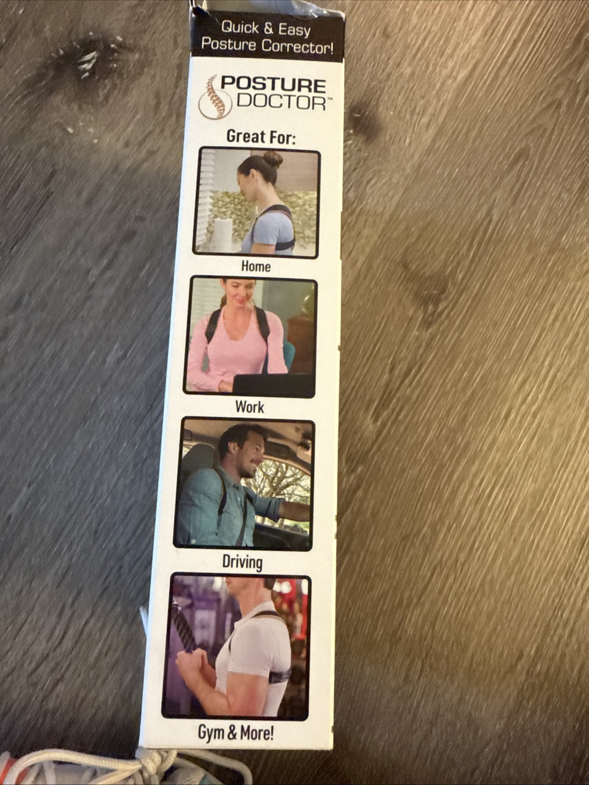 Posture Doctor Back & Spine Alignment Lightweight Comfortable Support