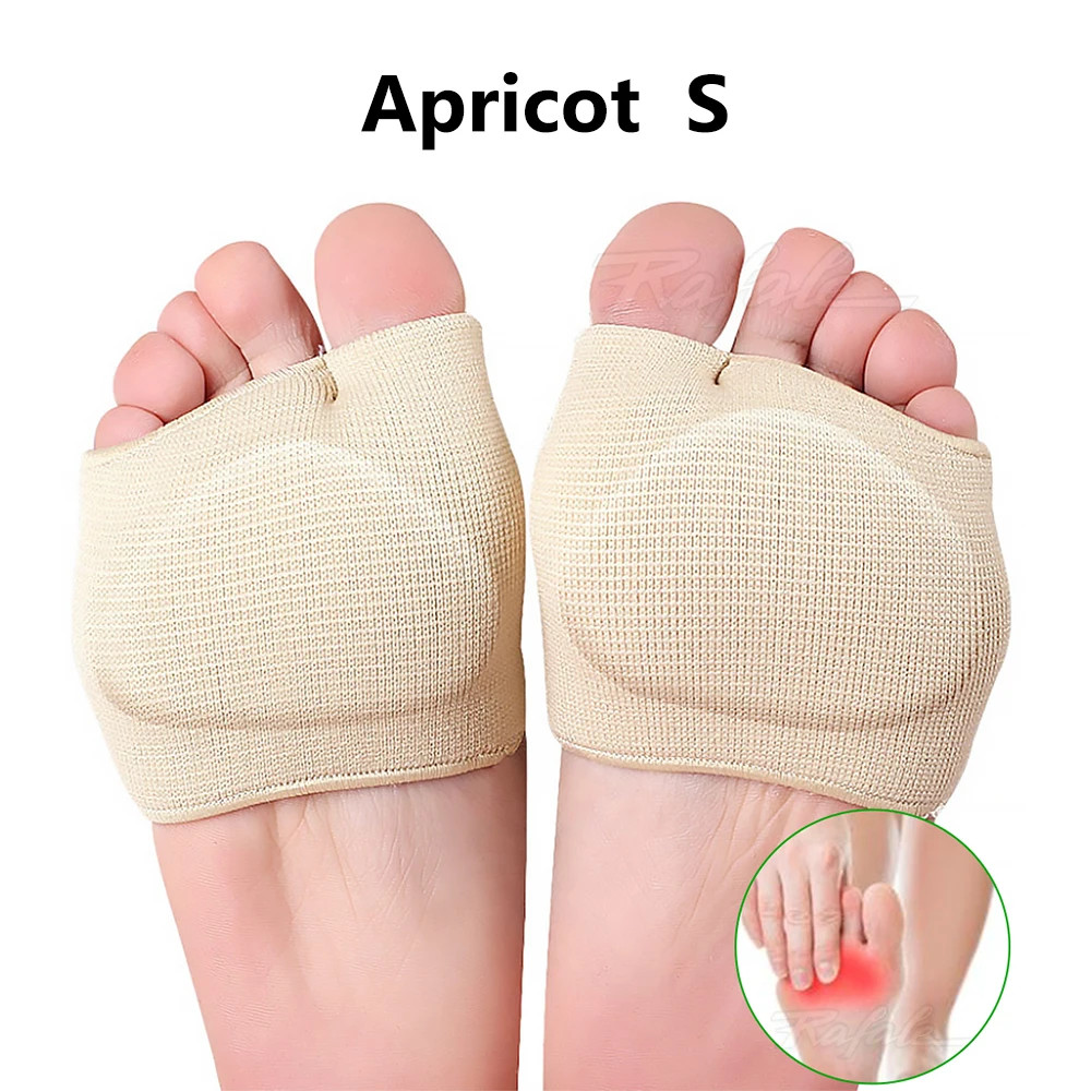 Gel Metatarsal Pads Silicone Half Insoles Women Men Heels Half Honeycomb Breatha