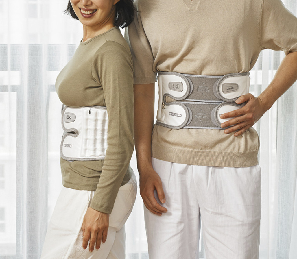 Disk Dr. Medical Lumbar Support WG50G2 5Size Options Double-Belt Traction Device