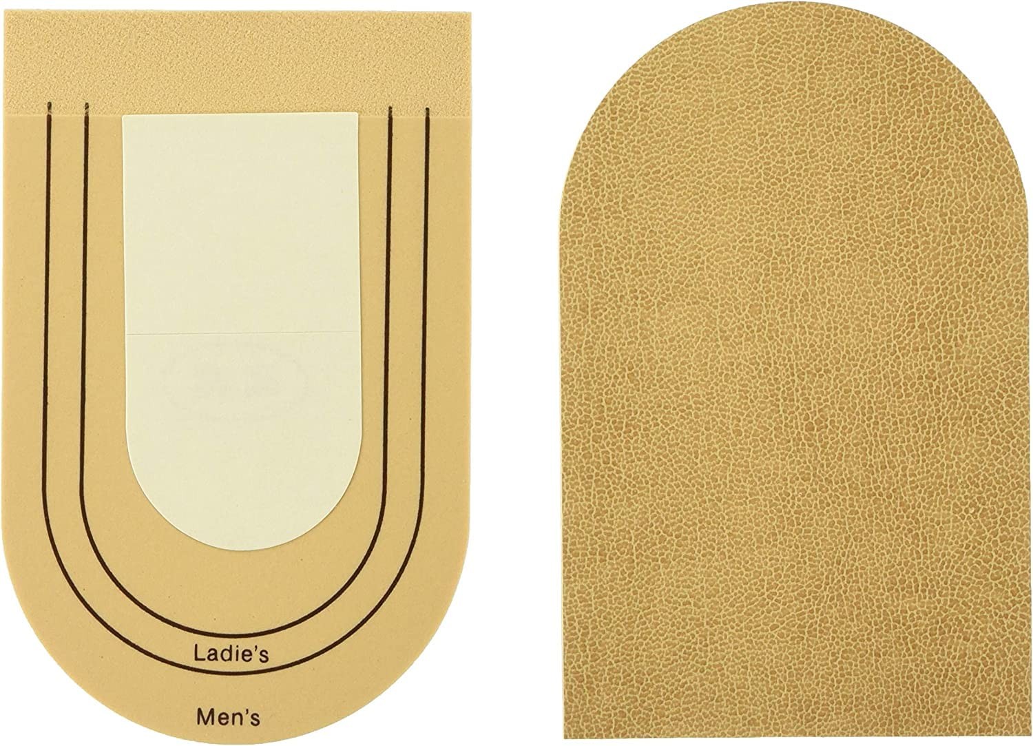 Columbus Heel Shock Absorption Heel Cushion, 3.5mm thickness, Beige