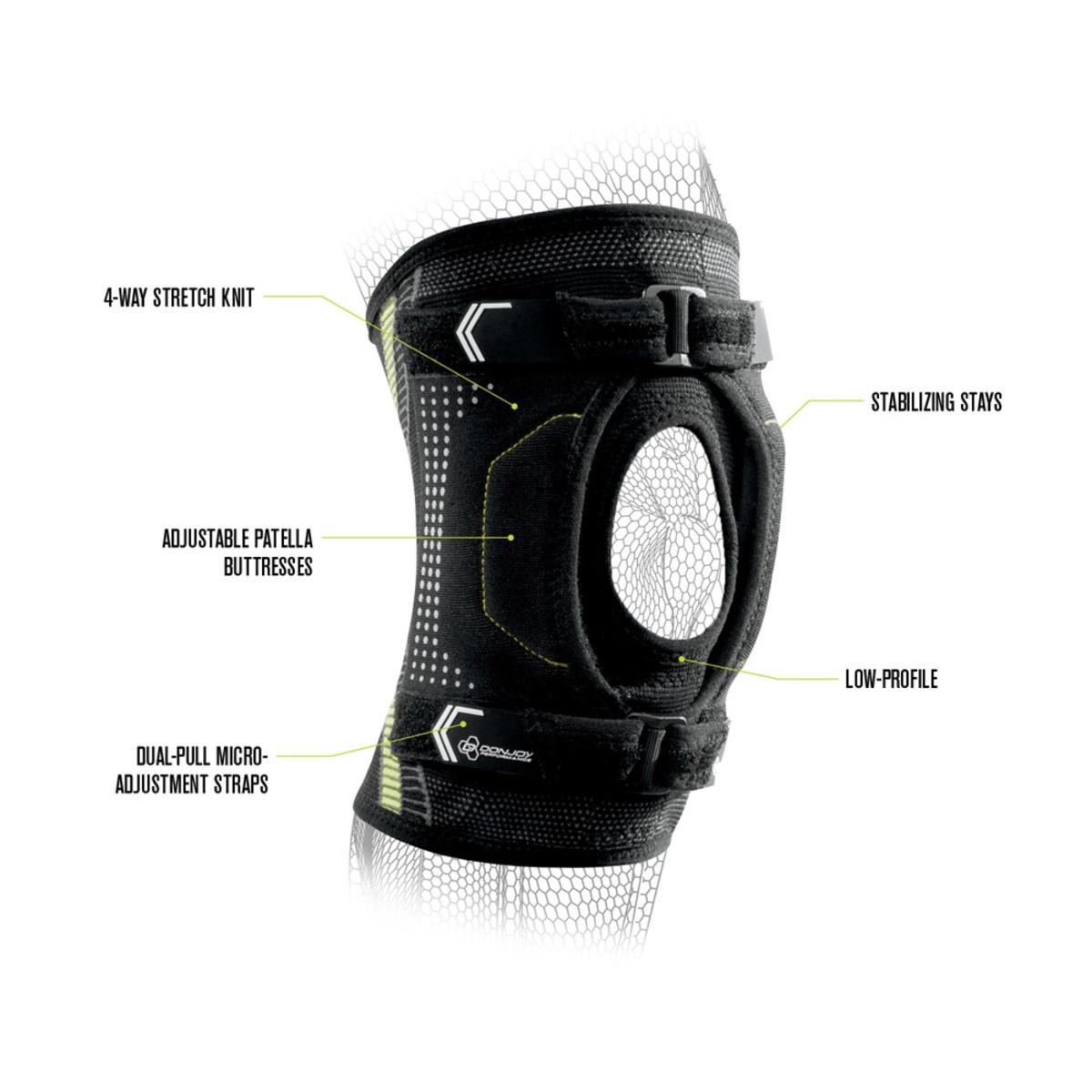 DonJoy Dual-Pull Patella Stabilizer Knee Sleeve L
