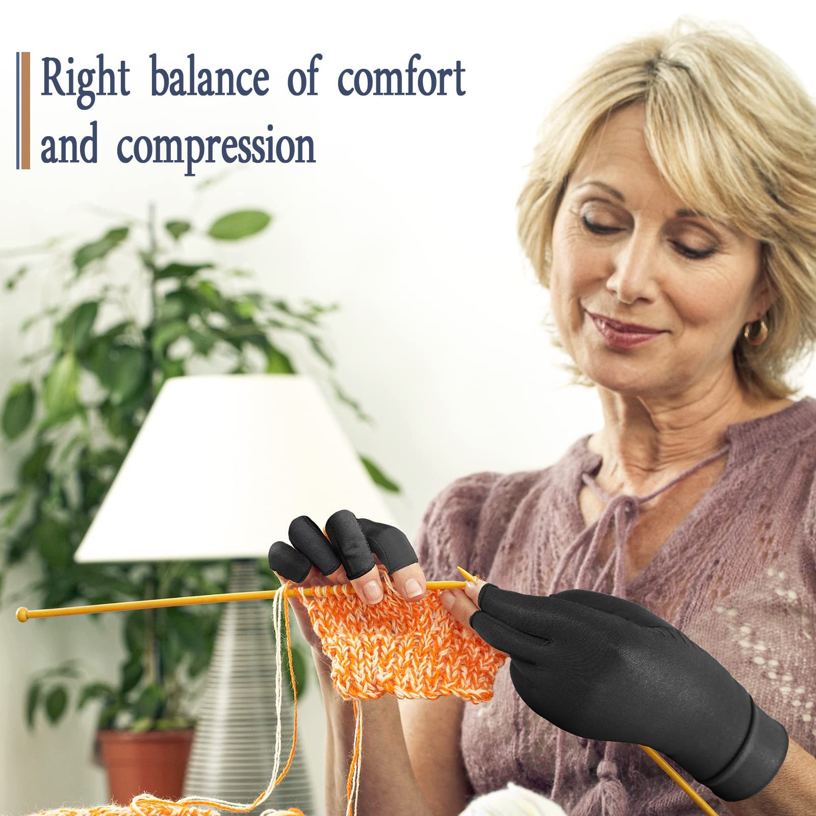 Copper Arthritis Compression Gloves Women Men Relieve Hand Pain Swelling and …