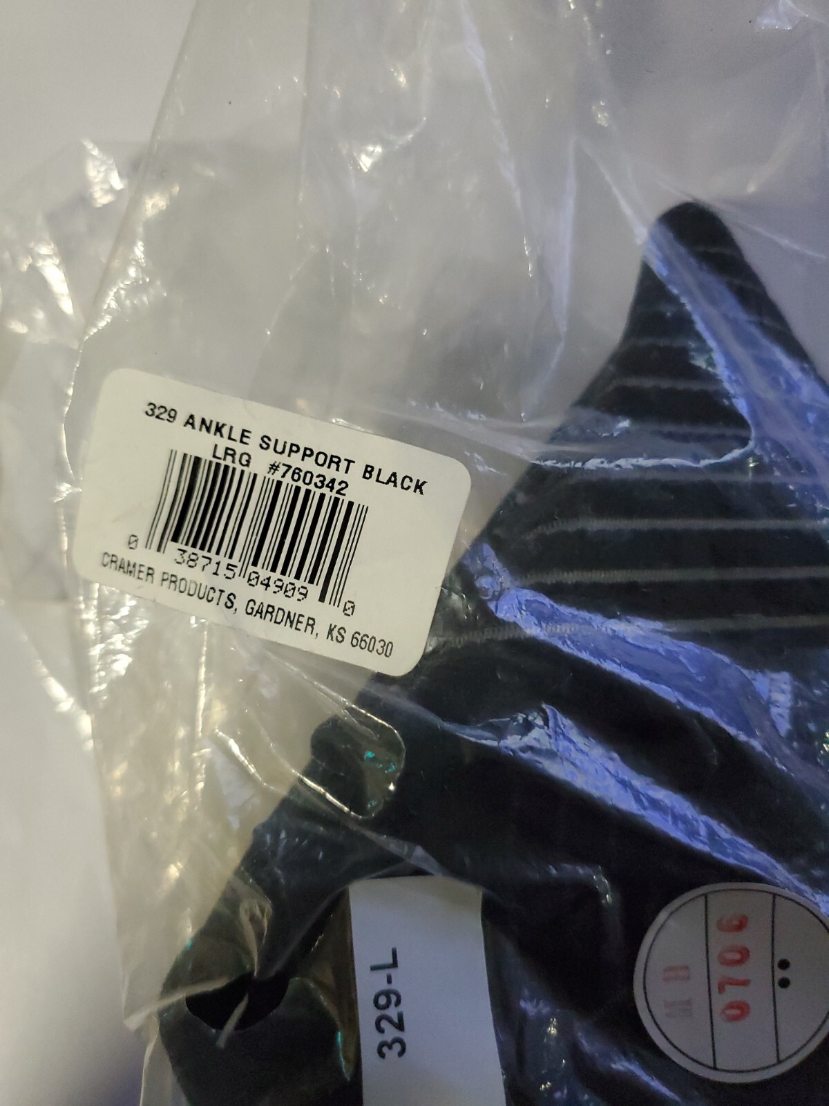 Active Ankle 329 Multi-Support Ankle Brace Support High Compression Black Large