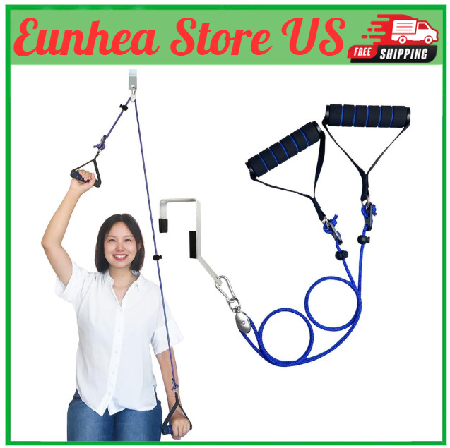 Shoulder Pulley for Physical Therapy Pulleys for Shoulder Rehab over Door Shou..