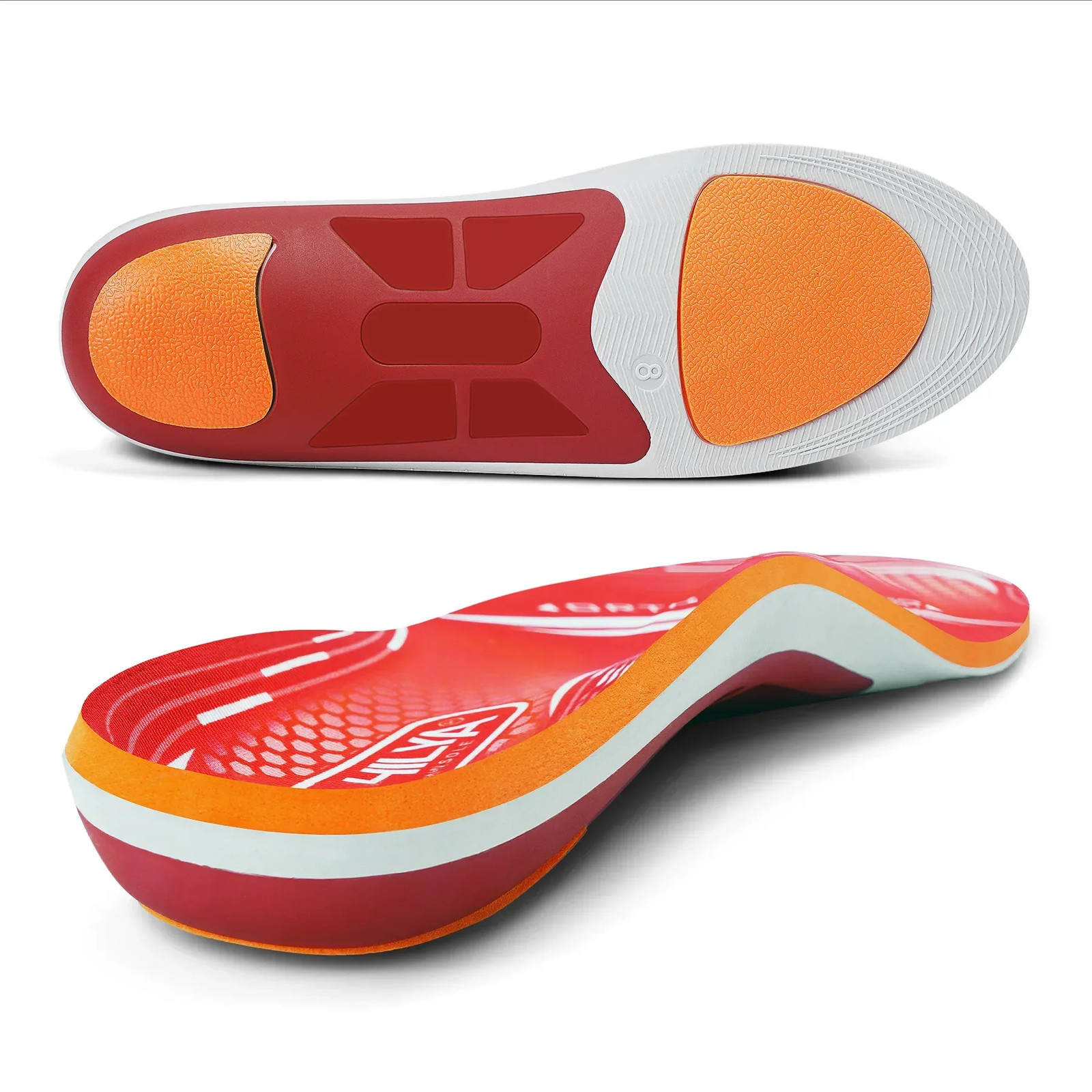 Plantar Fasciitis Relief Orthopedic Insole Flat Feet High Arch Support In