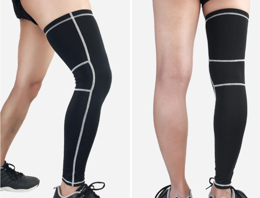 Leg Thigh Sleeve Sports Women Men Knee High Support Stockings Compression Socks