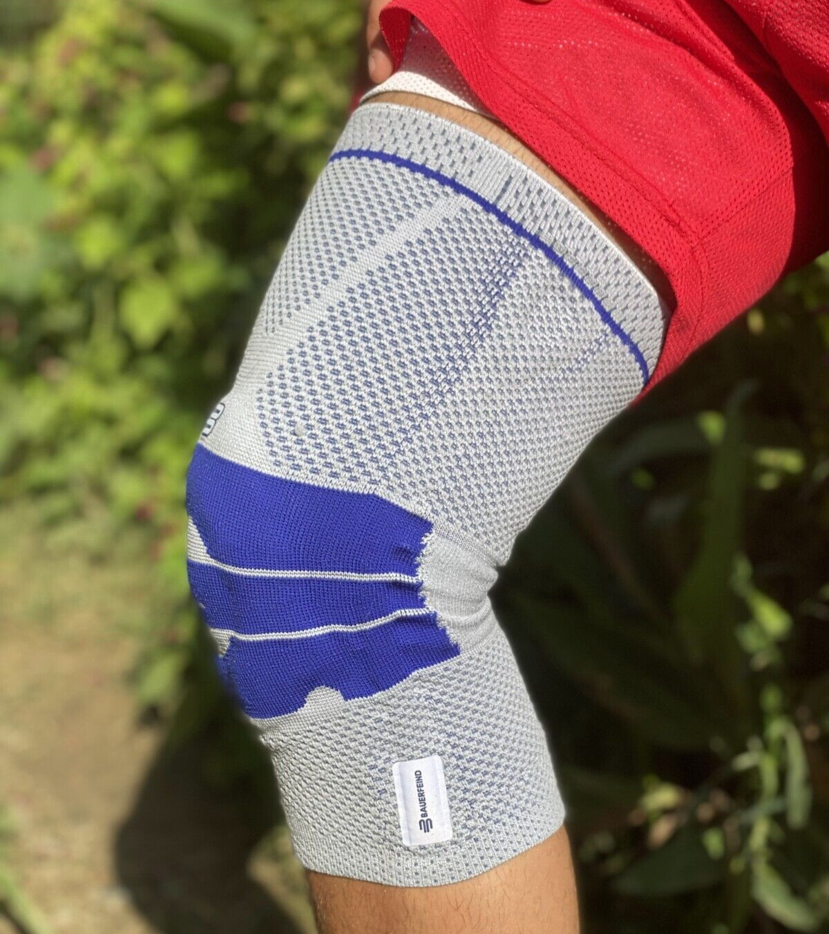 Bauerfeind GenuTrain Size 5 Knee Joint Brace Patella Support ACL Meniscus MCL