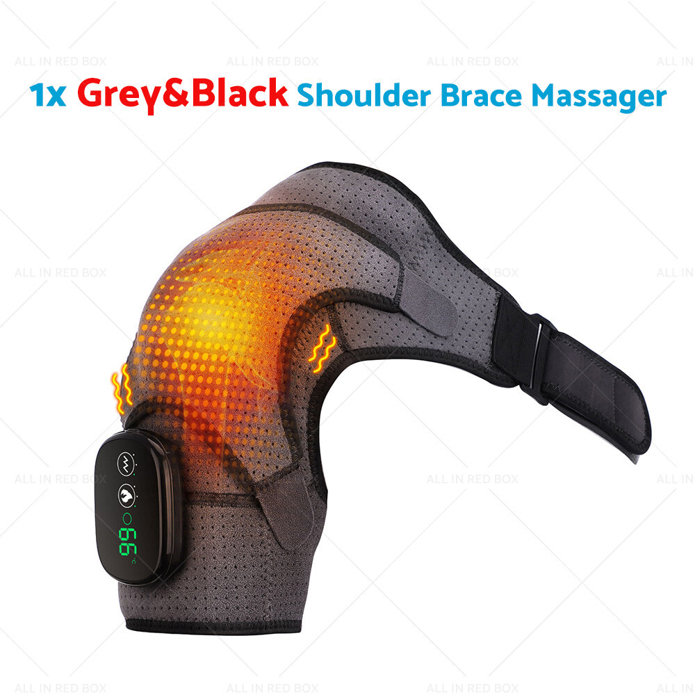 Heated Shoulder Brace Massage Rotator Cuff Support Suitable for Universal