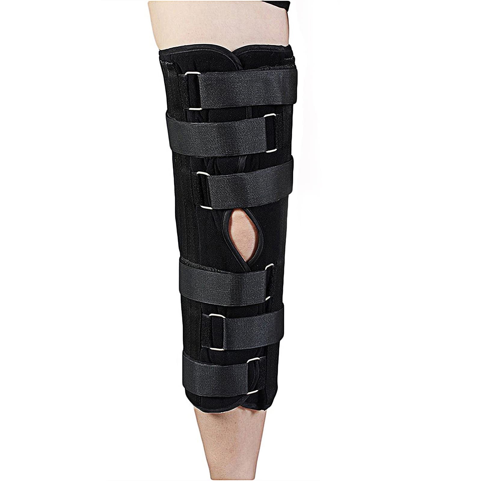 TANDCF Unisex Knee and leg immobilization Medium/Large (Pack of 1), Black