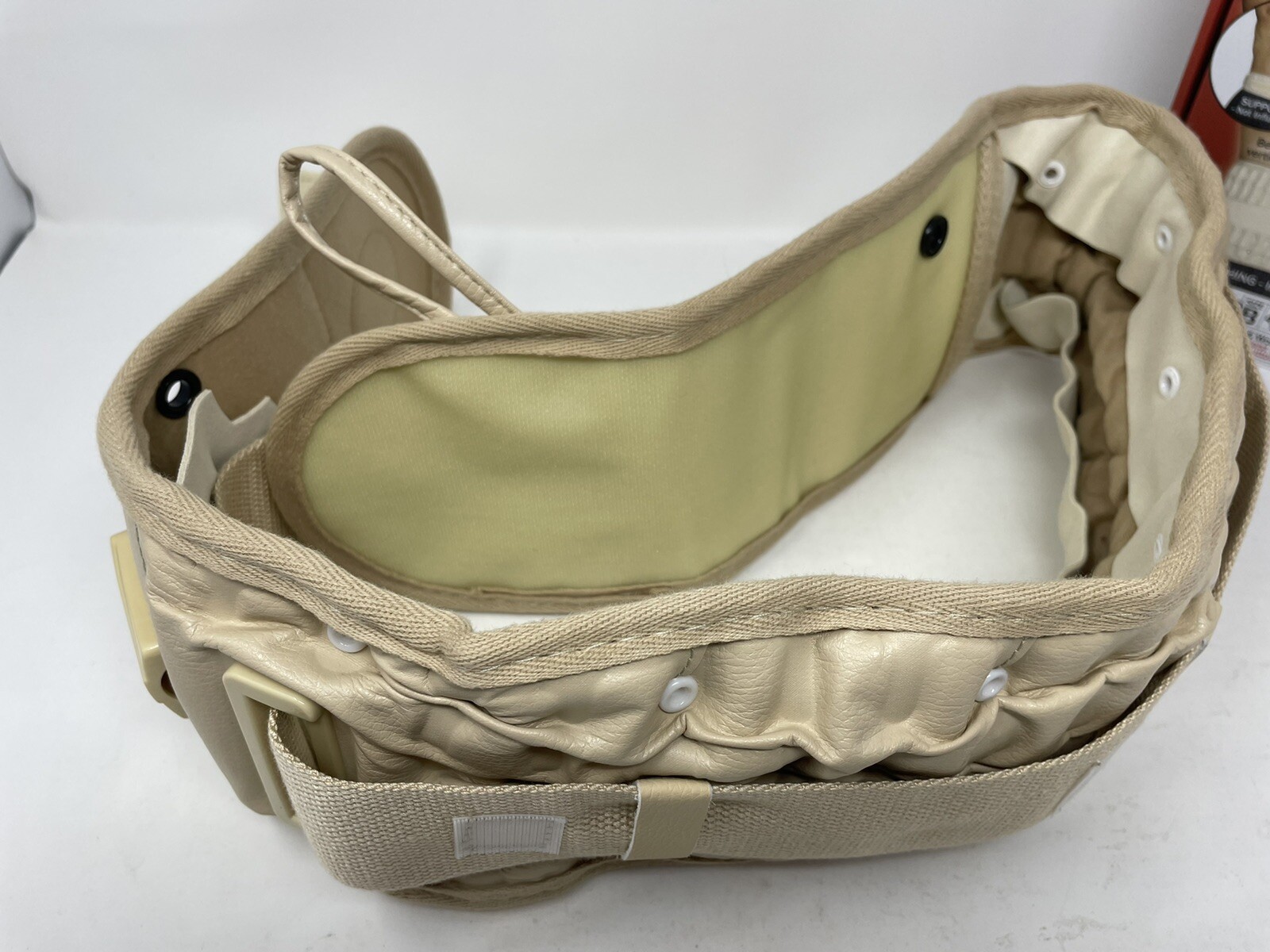 DR-HO’S Beige Adjustable Stretch Compression 2In1 Back Pain Relief Belt Size A/B