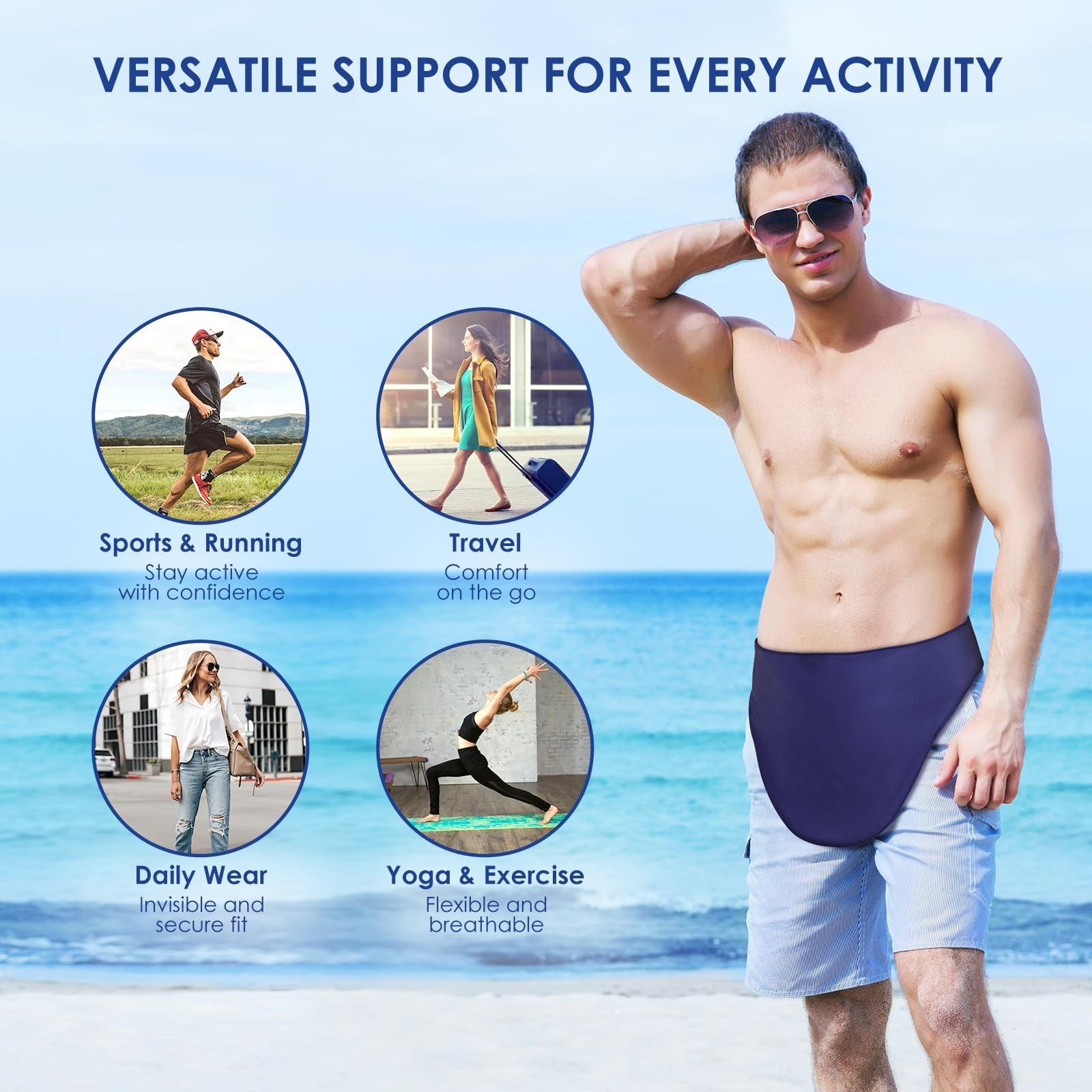 Ostomy Belt for Men & Women, Colostomy Ostomy Bag Covers | Stoma Guard & ileo…