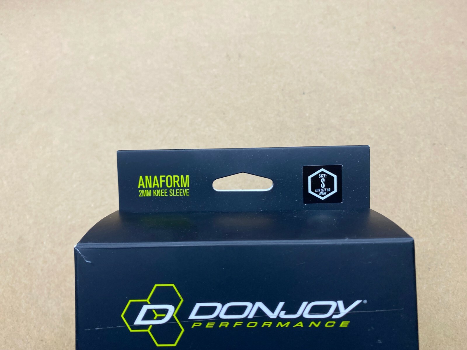 DonJoy Performance Anaform 2MM Knee Compression Sleeve Support size small 13-14