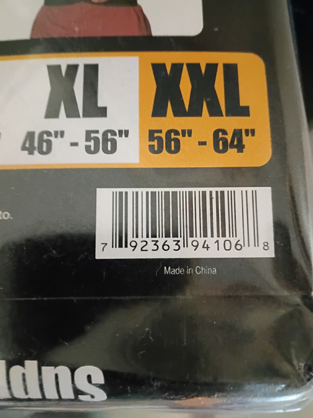 Western Safety Lumbar Support Posture Back Support Belt Size XXL 56”-64”New