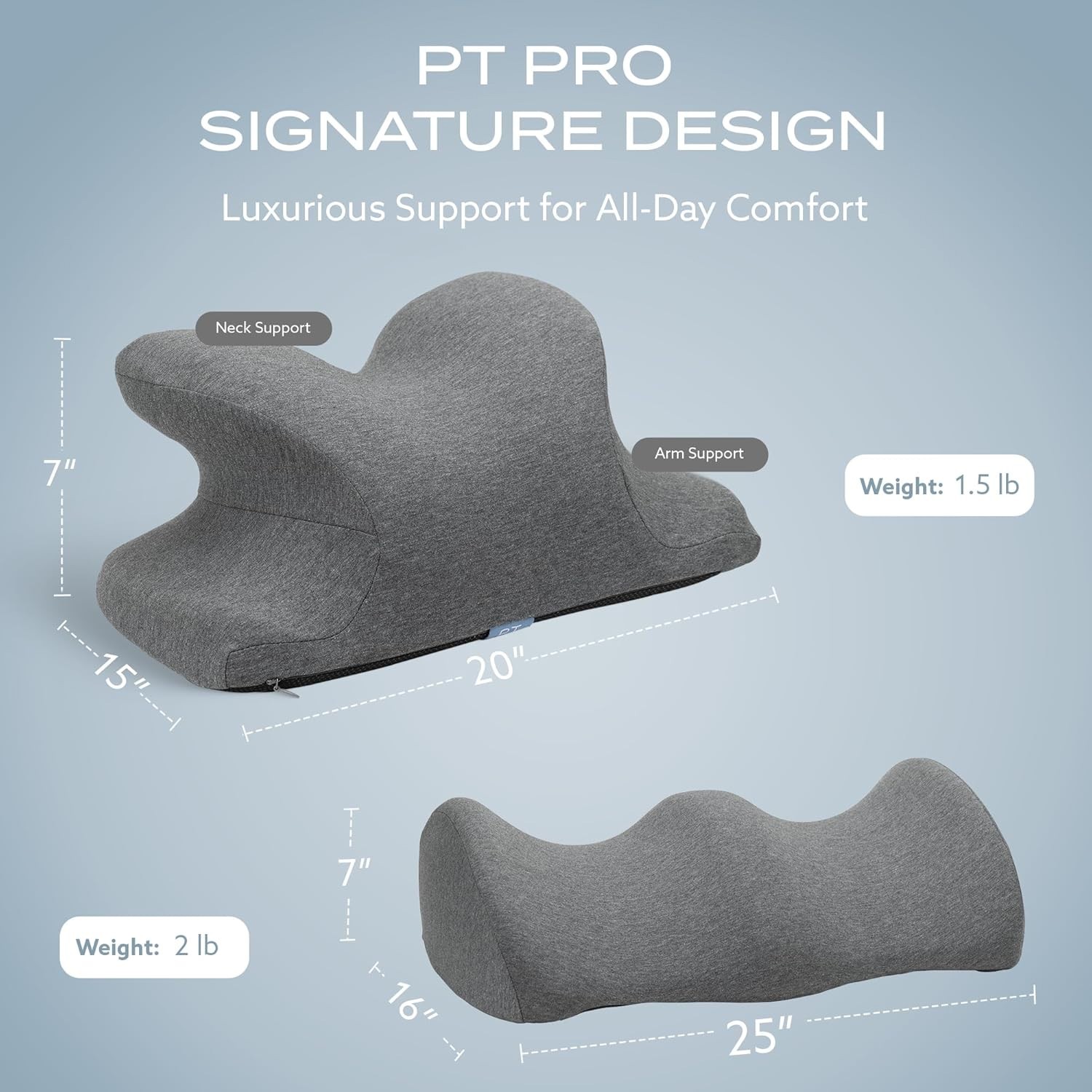 3 Sets PT Pro MM-MFP03 Neck and Knee Combo Support Pillows Washable Cover NEW