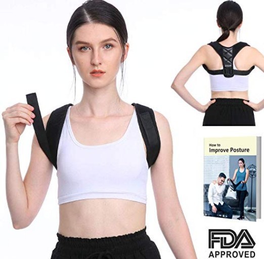 POSTURE CORRECTOR Shoulder Corrector Alignment Comfortable Neck Back PAIN RELIEF