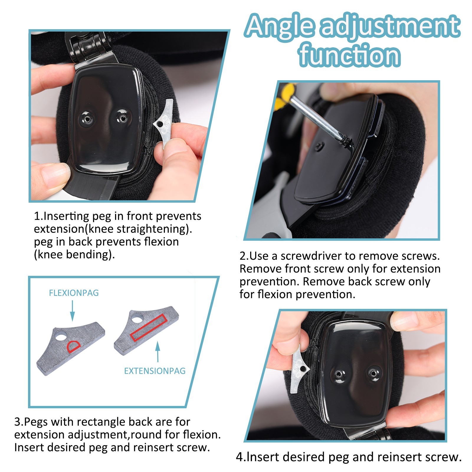 Medial Unloader Knee Brace for Osteoarthritis Pain Relief,for Men & Women