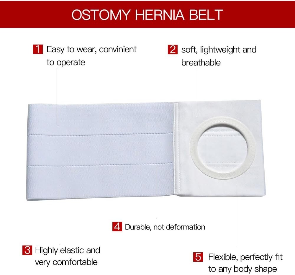 Men Or Women Medical Ostomy Belt Ostomy Hernia Support Belt Abdominal Stoma