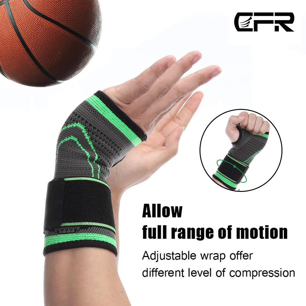 Compression Hand Wrist Brace Support Arthritis Pain Gym Carpal Tunnel Right/Left
